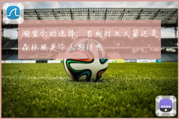 湖蜜们的选择：首轮对决火箭还是森林狼更令人期待呢